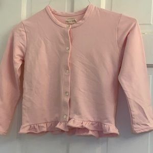 Max & Dora girls pink cardigan in size 6x